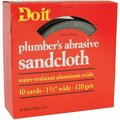 All-Source 1-1/2 In. x 10 Yd. 120-Grit Plumber's Abrasive Sand Cloth 095107